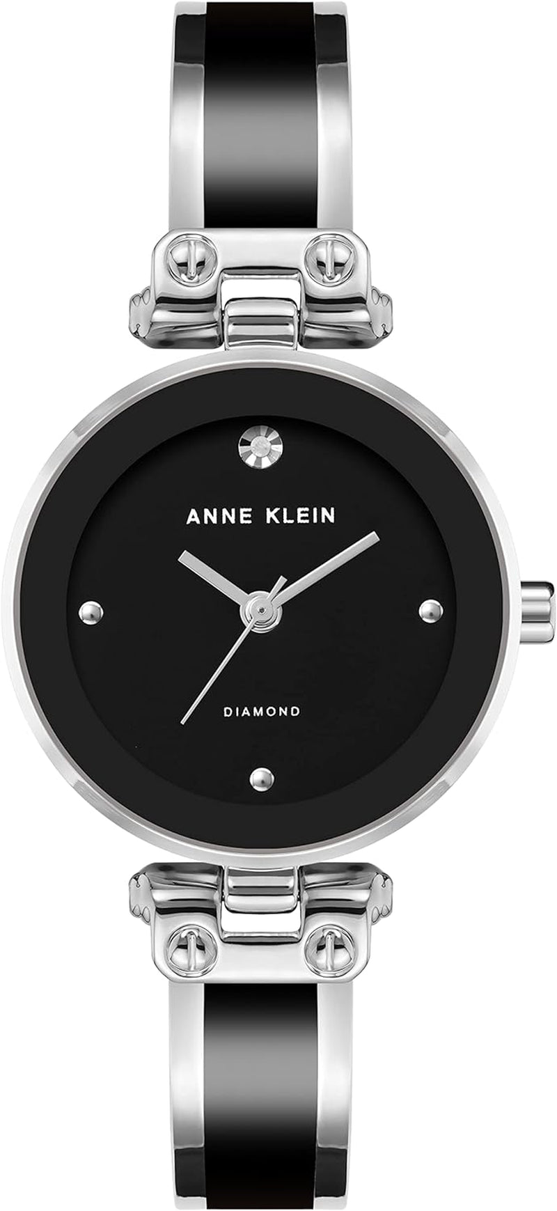 Anne Klein Women'S Genuine Diamond Dial Bangle Watch