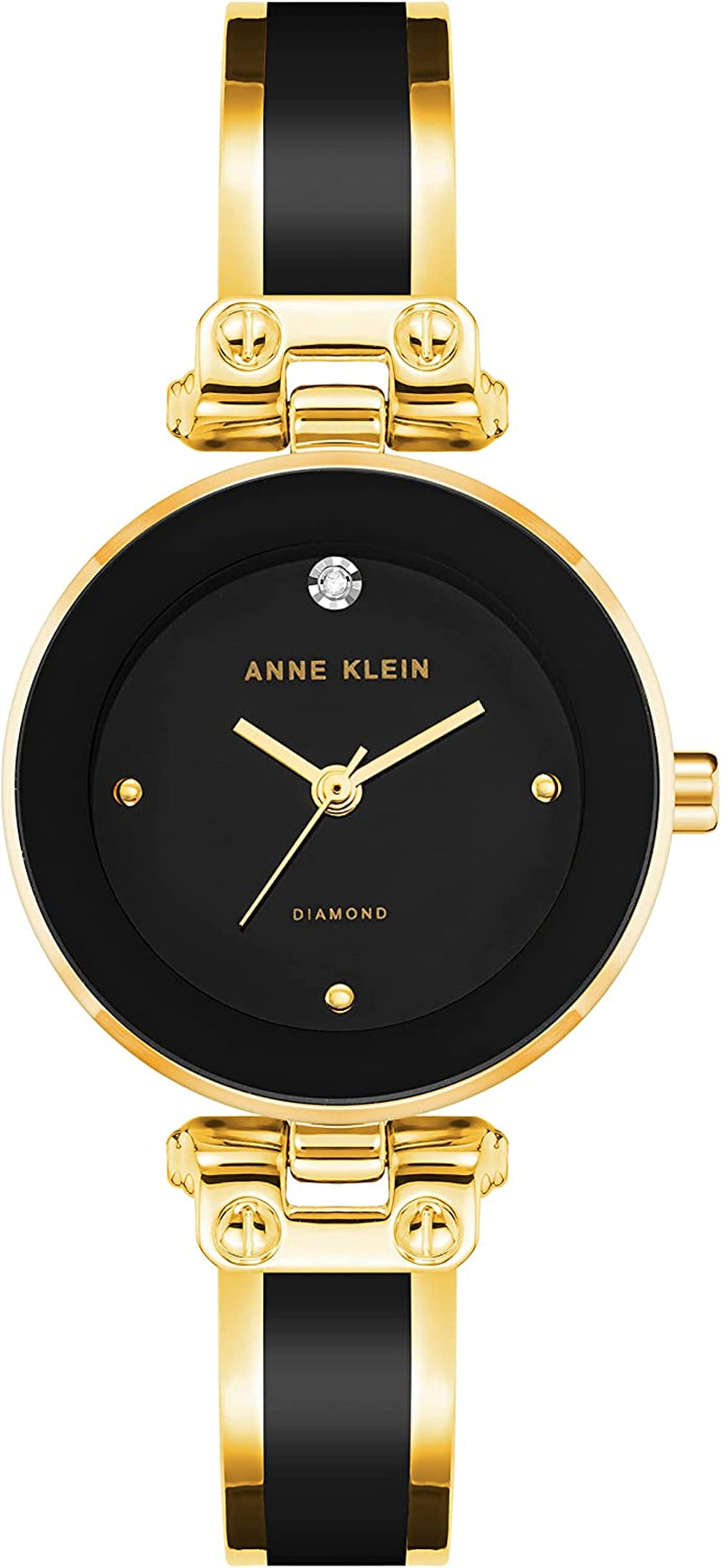 Anne Klein Women'S Genuine Diamond Dial Bangle Watch